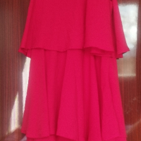 Червена елегантна рокля, снимка 2 - Рокли - 44733633