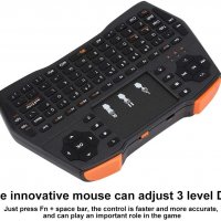 Геймърска безжична клавиатура и мишка за android, windows, ios и други устройства, снимка 7 - Дистанционни - 21151517