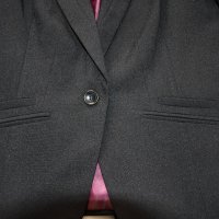 Елегантна костюм от черна рокля, елек и сако Atmosphere, размер 44/UK 16, снимка 8 - Костюми - 39481538