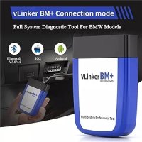 vLinker BM+ OBD2 Bluetooth инструмент за диагностично сканиране, OBDII автомобилен скенер , снимка 3 - Аксесоари и консумативи - 42609790