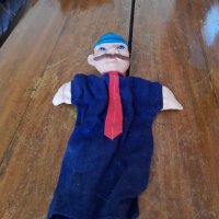Стара кукла за куклен театър Полицай, снимка 1 - Други ценни предмети - 42828231