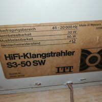 ITT S3-50 SW HIFI MADE IN WEST GERMANY 2709231234LK, снимка 12 - Тонколони - 42338417
