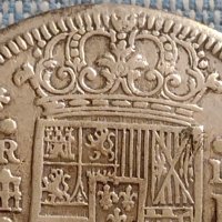 Сребърна монета 2 реала 1723г. Филип пети Сеговия Испания 28827, снимка 3 - Нумизматика и бонистика - 42930088