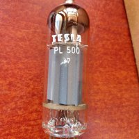 Радиолампа Tesla pl 500, снимка 1 - Друга електроника - 39604007