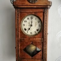 Стар Немски Стенен Часовник  , снимка 1 - Антикварни и старинни предмети - 31750722