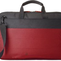 Чанта за лаптоп 15.6" HP Duotone Briefcase Y4T18AA Черно-червена с презрамка, снимка 4 - Лаптоп аксесоари - 42367619