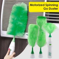 Електрическа Четка за прах – Go Duster с 3 сменяеми приставки, снимка 3 - Мопове, кофи, четки и метли - 39601872