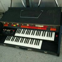 стар, ретро, винтидж професионален електронен синтезатор -орган WILGA, клавир, ел. орган, пиано, снимка 9 - Пиана - 30150553