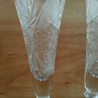 Сватбени кристални чаши, снимка 4 - Чаши - 29284799