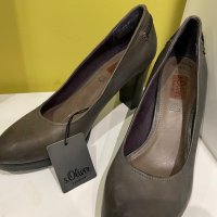 s.Oliver нови обувки ЕСТЕСТВЕНА кожа ,41 номер, снимка 1 - Дамски обувки на ток - 35010152