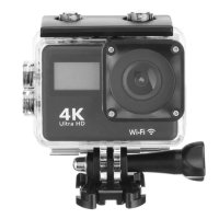 Водоустойчива спортна екшън камера 4K Ultra HD, снимка 2 - Камери - 42057596