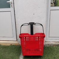 Продавам кошница с колелца, снимка 1 - Оборудване за магазин - 42774283