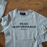 peak performance original crew - страхотна мъжка блуза, снимка 6 - Спортни дрехи, екипи - 42576117