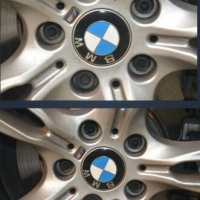 Комплект от 4бр. капачки за джанти BMW, снимка 2 - Аксесоари и консумативи - 34083792