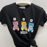 Moschino нова тениска S размер , снимка 3 - Тениски - 29990643