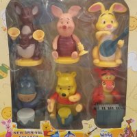 Комплект от 6 фигурки на Мечо Пух (Winnie-the-Pooh)