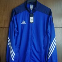Adidas Ново Оригинално Синьо Горнище размер L Анцуг , снимка 1 - Спортни дрехи, екипи - 42371057