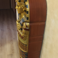 Египетски саркофаг-Шкаф, снимка 3 - Икони - 44728413