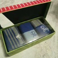 Нов к-т Original Penguin 3 Pack Socks In Gift Box , снимка 1 - Мъжки чорапи - 30715949