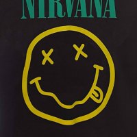 Нов мъжки суичър с трансферен печат на музикалната група Nirvana (Нирвана), снимка 5 - Суичъри - 31757713