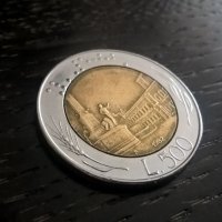 Монета - Италия - 500 лири | 1982г., снимка 1 - Нумизматика и бонистика - 31720227