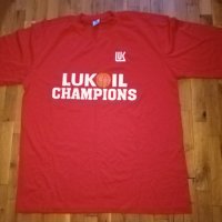Баскетболна тениска Лукойл 2002-03 г шампион размер ХХХЛ