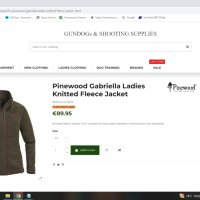 Pinewood Gabriella Ladies Knitted Fleece Jacket за лов 36 / S дамска горница водонепромукаема - 338, снимка 2 - Суичъри - 40682282