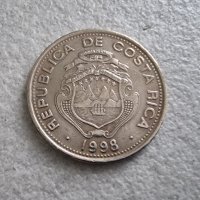 Монети . Коста Рика.  10 и 100 колона . , снимка 4 - Нумизматика и бонистика - 36502808