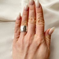 Уникален масивен сребърен пръстен 512, снимка 2 - Пръстени - 39242610