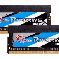G.SKILL Ripjaws F4-2400C16D-16GRS SO-DIMM DDR4-2400MHz 16GB (2 x 8GB) RAM памет за лаптопи, снимка 1 - RAM памет - 35545542