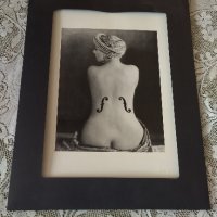 Ман Рей"Цигулката на Енгр", снимка 1 - Картини - 44229637