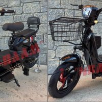 ЕЛЕКТРИЧЕСКИ Велосипед ( скутер) с две седалки -  MPM - управлява се БЕЗ книжка и регистрация в КАТ , снимка 2 - Мотоциклети и мототехника - 37040191