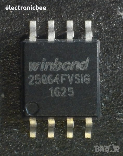 Чип Winbond 25Q64FVSIG 1625, снимка 1