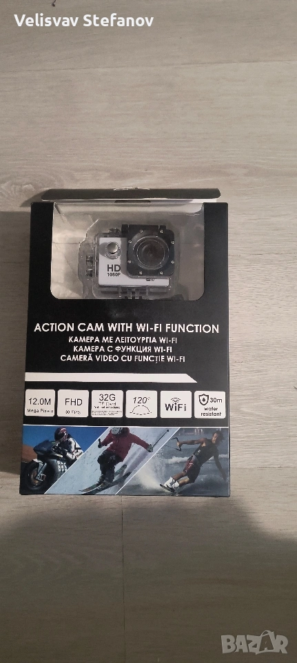 продавам екшън камера чисто нова , снимка 1