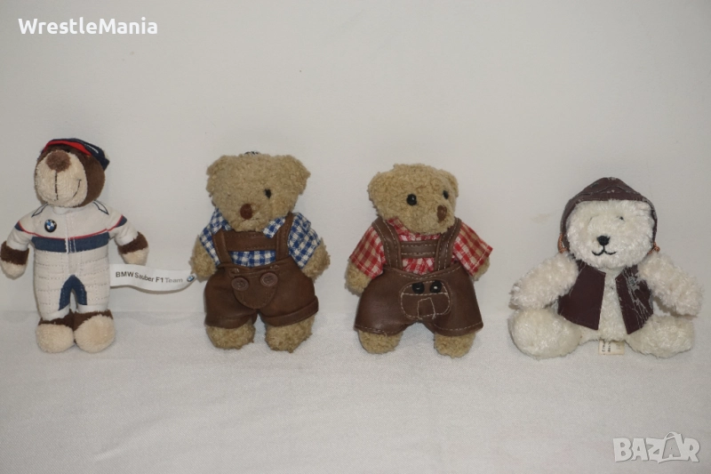 Лот от 4 Броя Малки Мечета BMW Sauber F1 Team Mcdonald's И Две Без Етикети, снимка 1