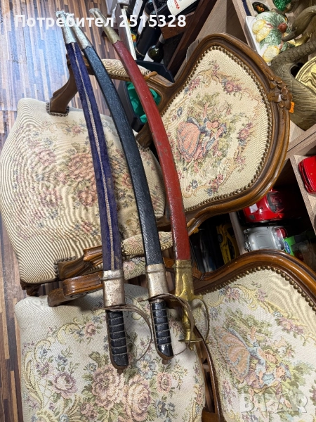 3 стари немски сабий за интериор, снимка 1