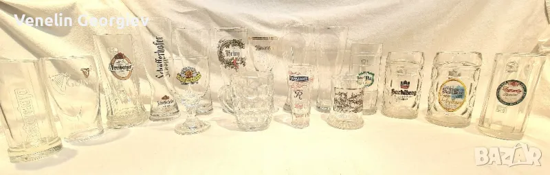 Различни чаши за бира 0,2мл, 0,4мл, 0,5мл., снимка 1