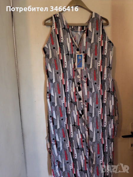 Продавам лятна рокля без ръкави, снимка 1