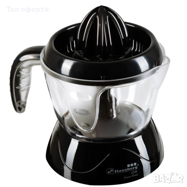 Електрическа сокоизстисквачка Hausberg HB3324, 25 W., Черен, снимка 1