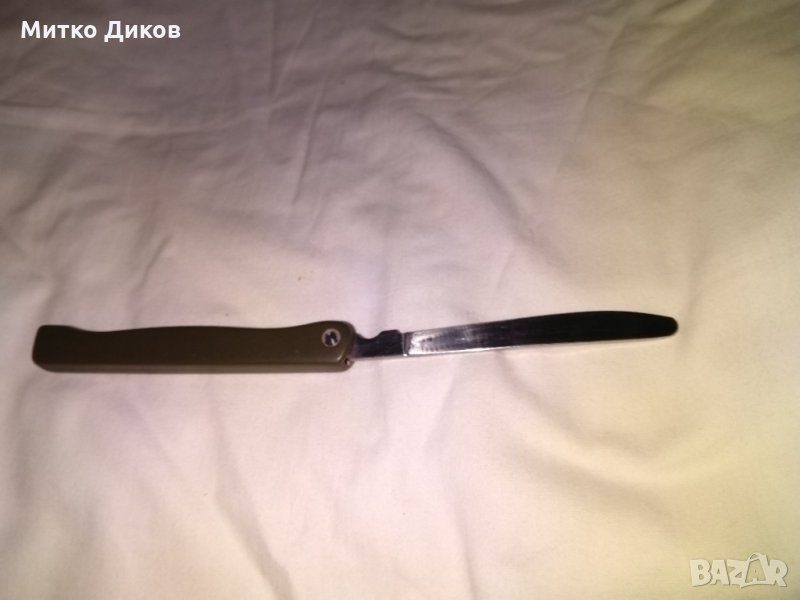 Старо руско ножче 110х95мм от соца, снимка 1