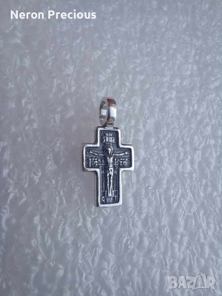Сребърен кръст, снимка 1