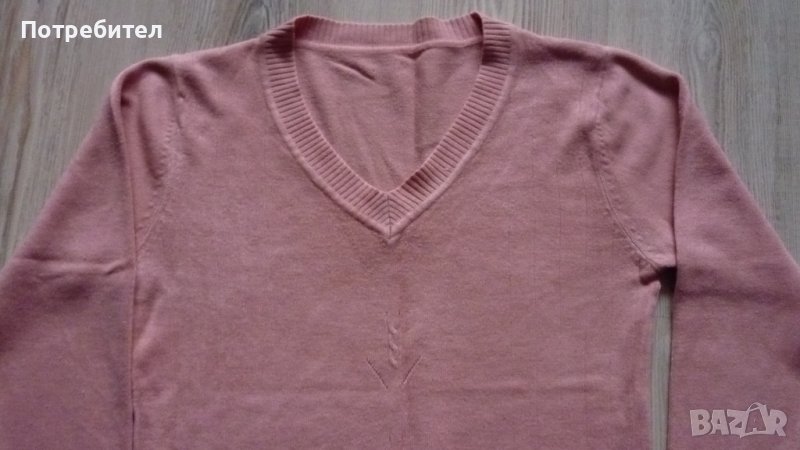 Дамски пуловер с дълъг ръкав М-Л, снимка 1