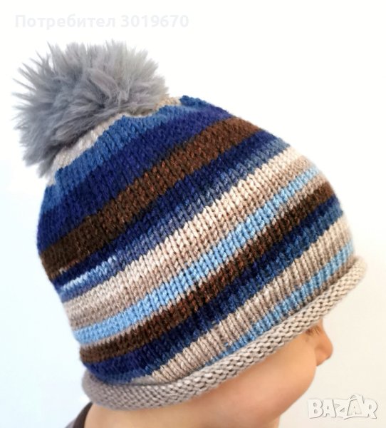 Плетена шапка, снимка 1