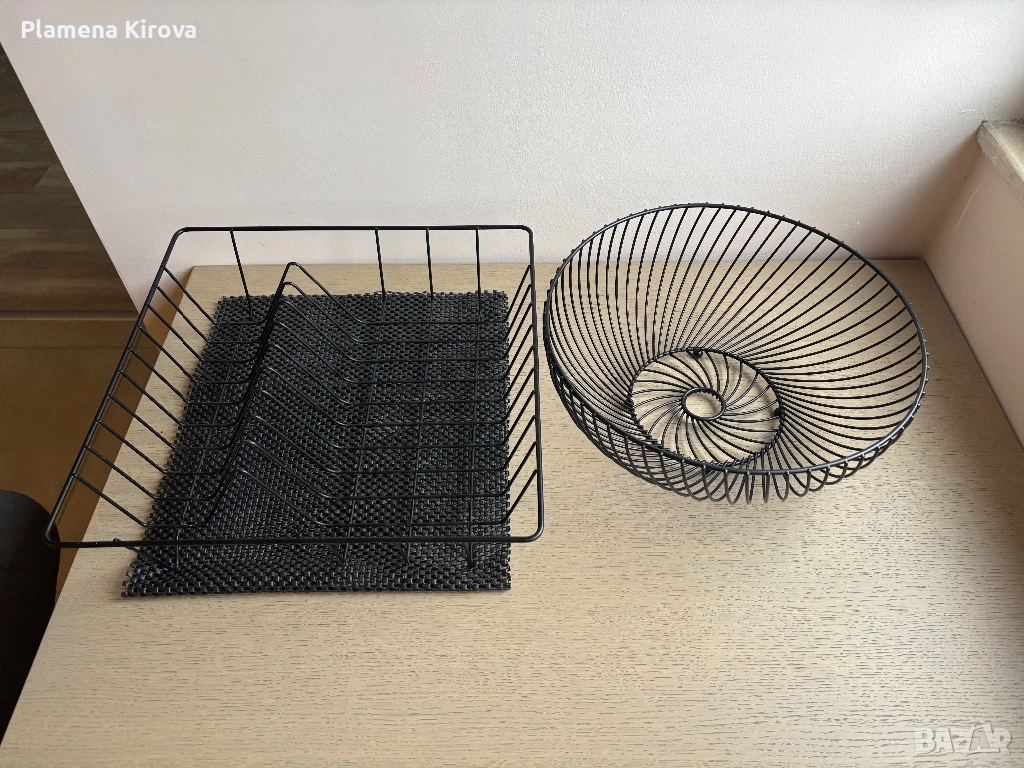 Фруктиера + отцедник за съдове, снимка 1