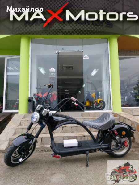 Електрически Скутер HARLEY 2500W Harley Davidson Black, снимка 1