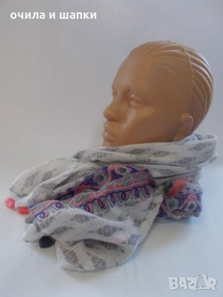 Дамски шал памучен, бохо стил - 163, снимка 1