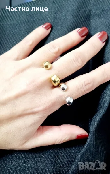 Дамски пръстен от стомана  , снимка 1