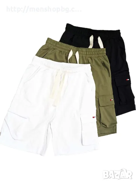 Мъжки карго бермуди код 02 - 4, снимка 1
