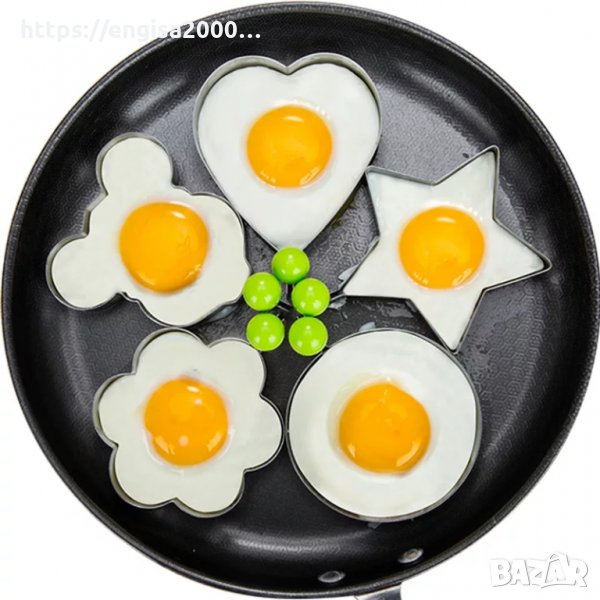 ПРОМО! Форми за пържени яйца с дръжка, снимка 1