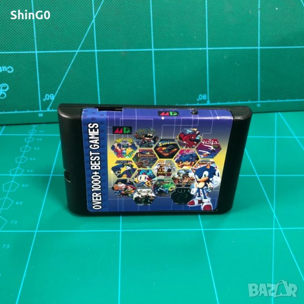 1000+ игри за Sega Mega Drive Дискета EDMD Everdrive 8GB карта, снимка 1